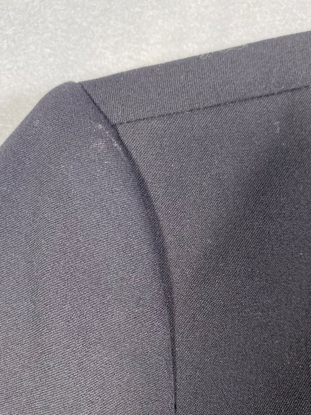 White House Black Market Black Peplum Blazer with Leopard Lining Womens Size 6 - Picture 13 of 14